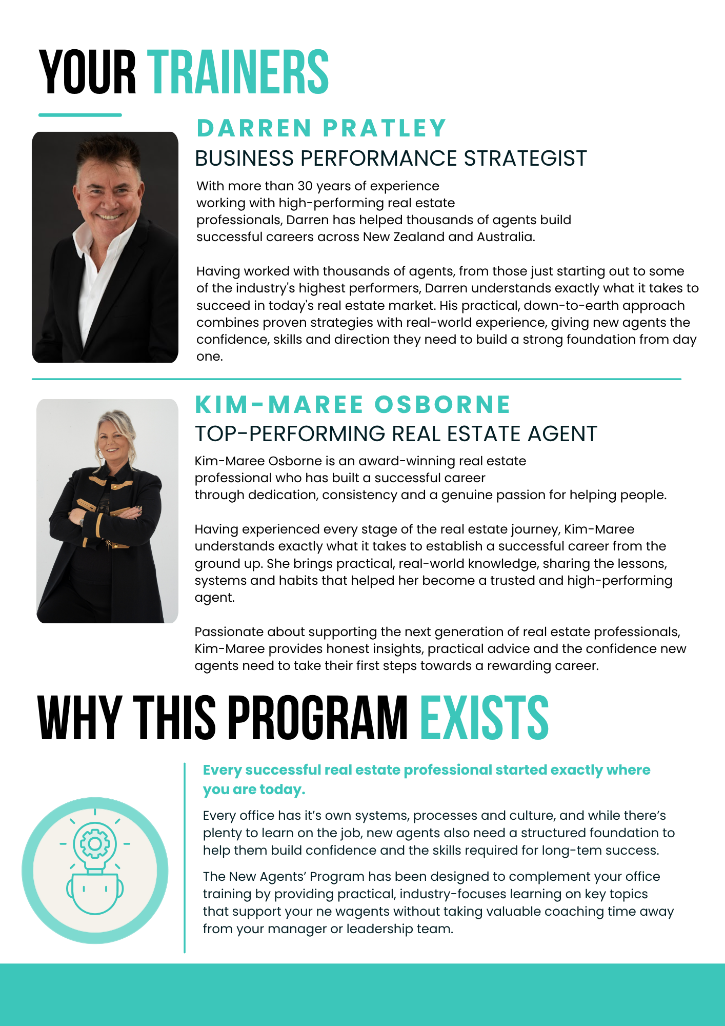 NEW AGENT FAST-TRACK PROGRAM