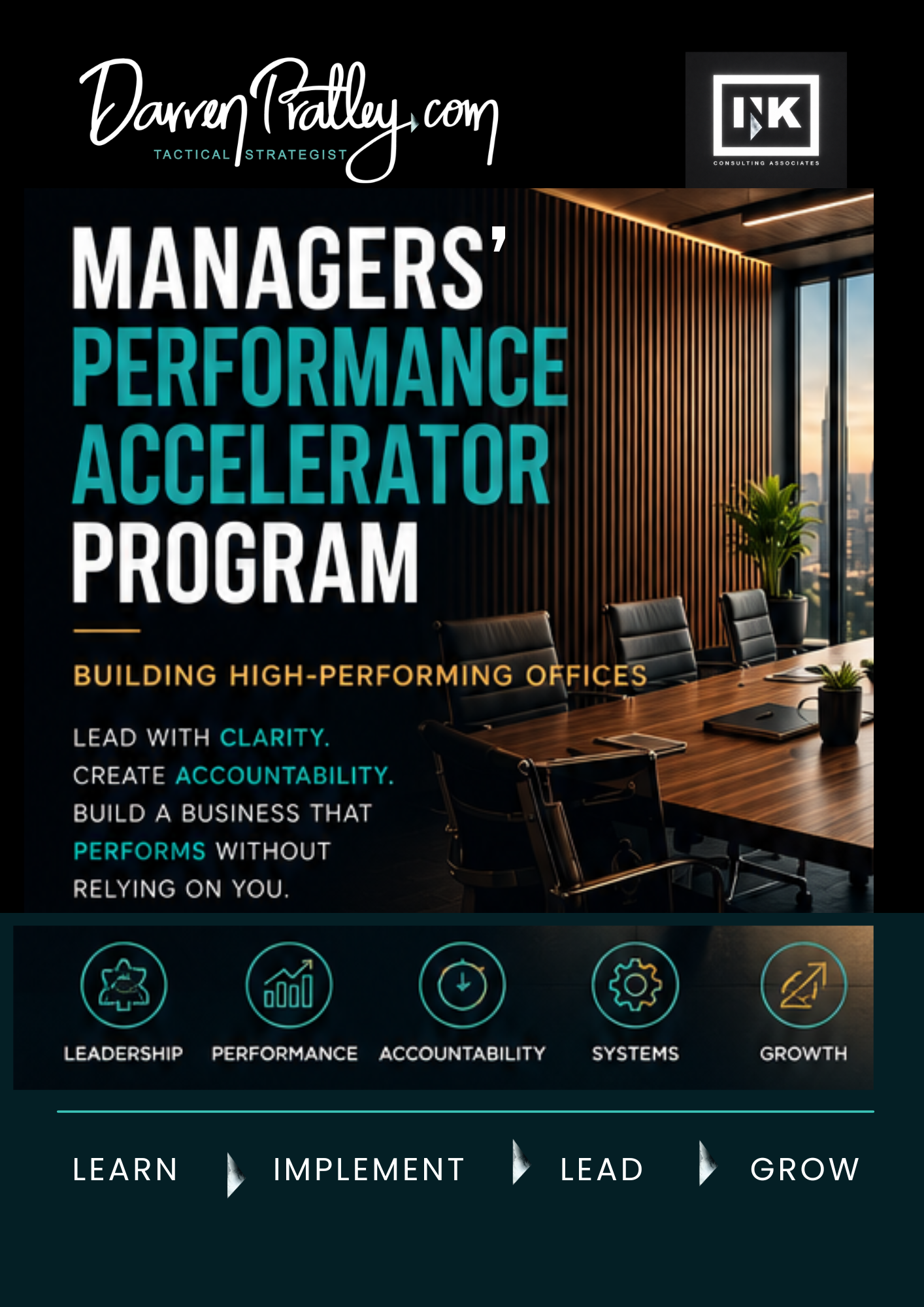 MANAGERS' PERFORMANCE ACCELERATOR
