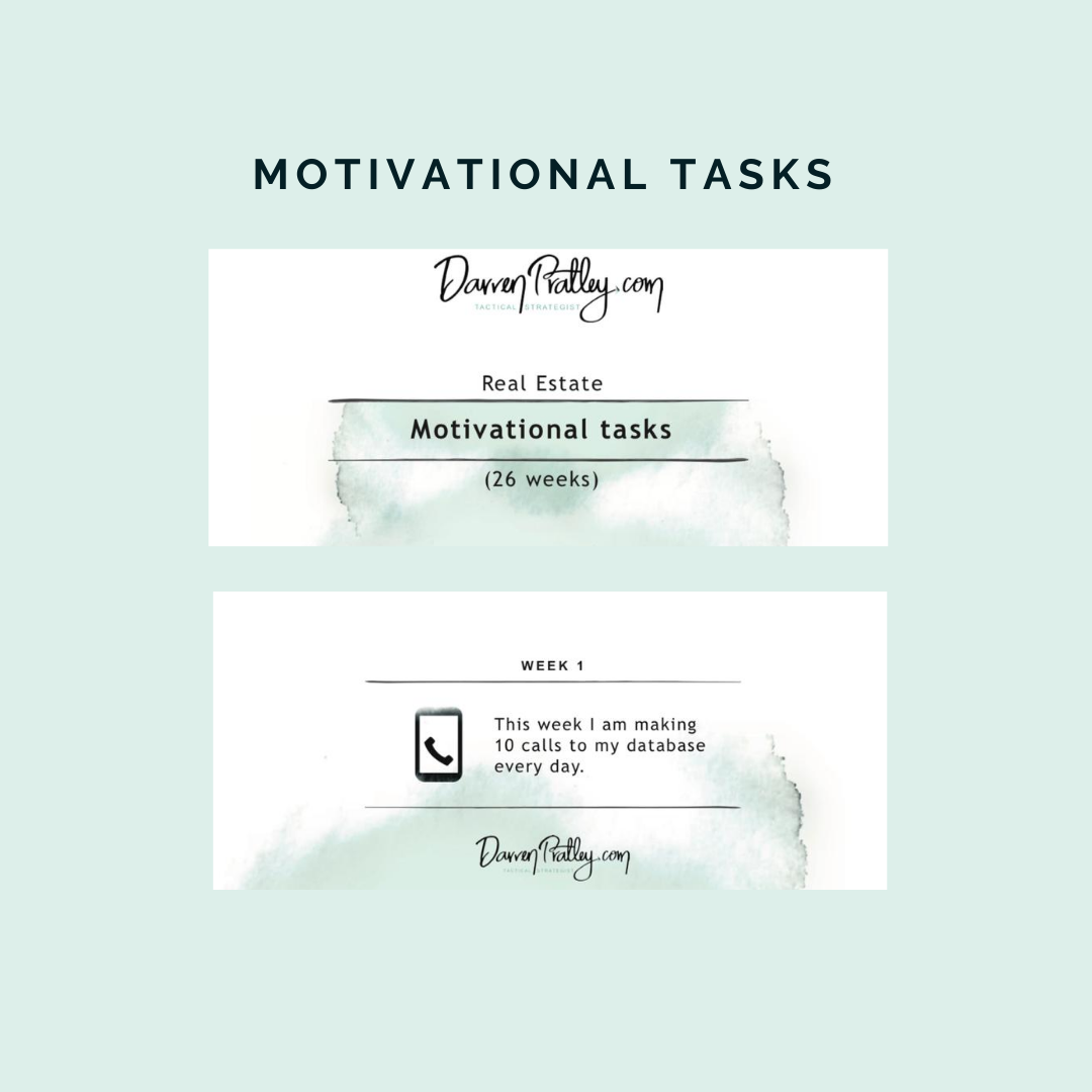 Motivation Tasks  Calendar